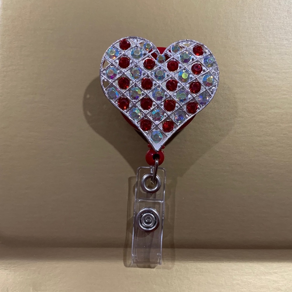 Heart ID Badge Reel